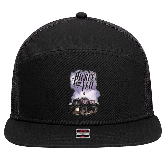 Collide With The Sky Cover 7 Panel Mesh Trucker Snapback Hat