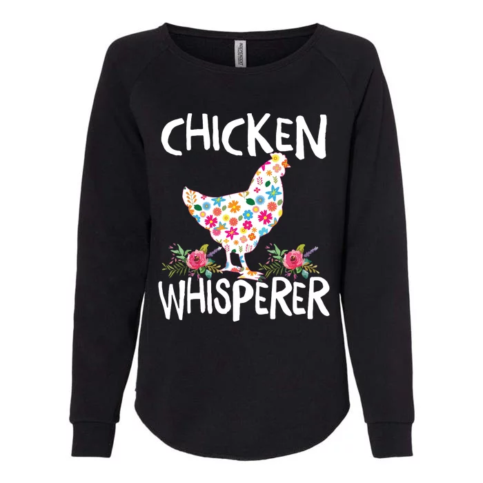 Chicken Whisperer T Funny Chicken Tee For Farmers Womens California Wash Sweatshirt