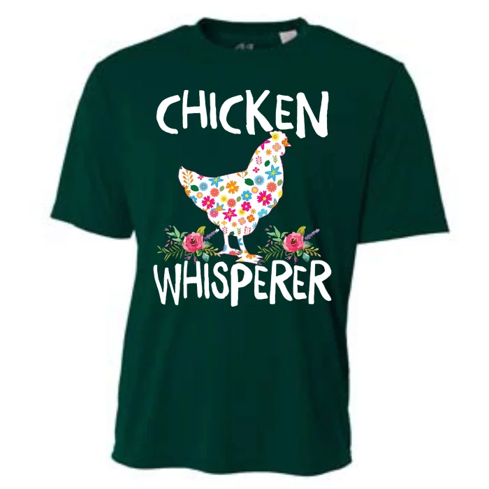 Chicken Whisperer T Funny Chicken Tee For Farmers Cooling Performance Crew T-Shirt