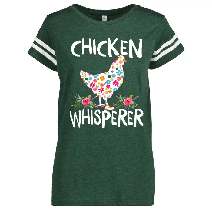 Chicken Whisperer T Funny Chicken Tee For Farmers Enza Ladies Jersey Football T-Shirt