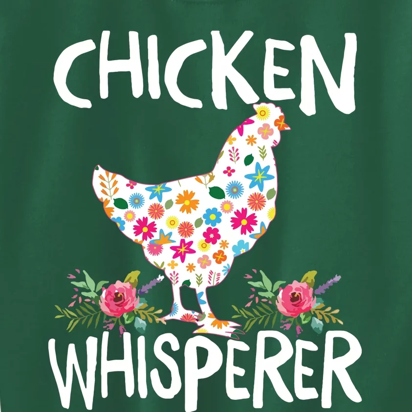 Chicken Whisperer T Funny Chicken Tee For Farmers Kids Sweatshirt