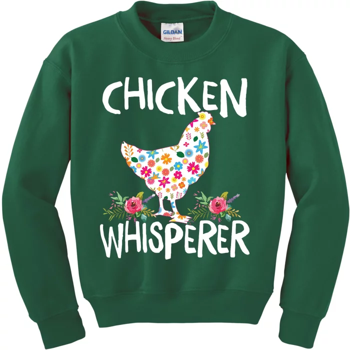 Chicken Whisperer T Funny Chicken Tee For Farmers Kids Sweatshirt