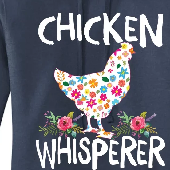 Chicken Whisperer T Funny Chicken Tee For Farmers Women's Pullover Hoodie