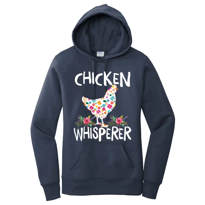 Chicken Whisperer T Funny Chicken Tee For Farmers Women's Pullover Hoodie