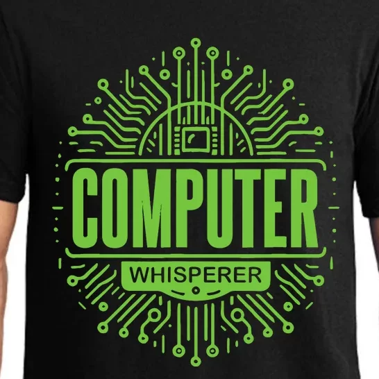 Computer Whisperer Tech Support It Funny Computer Engineer Pajama Set