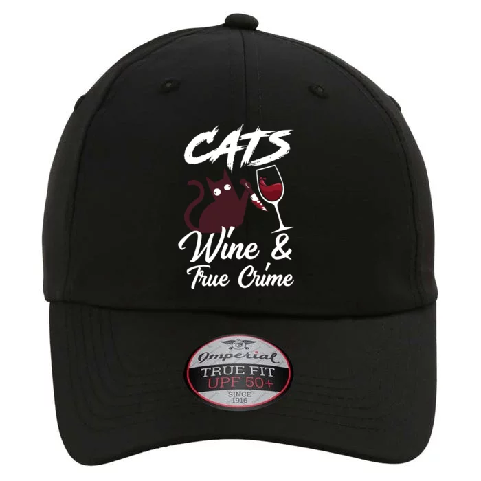 Cats Wine True Crime Funny True Crime Shows Junkie The Original Performance Cap