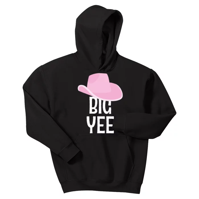 Country Western Theme Sorority Reveal Big Yee Cowgirl Hat Kids Hoodie