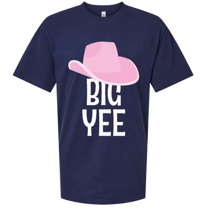 Country Western Theme Sorority Reveal Big Yee Cowgirl Hat Sueded Cloud Jersey T-Shirt