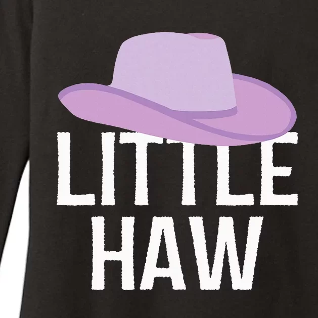 Country Western Theme Sorority Reveal Little Haw Cowgirl Hat Womens CVC Long Sleeve Shirt