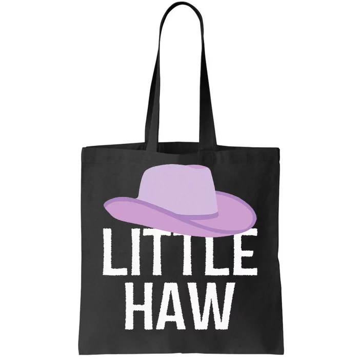 Country Western Theme Sorority Reveal Little Haw Cowgirl Hat Tote Bag