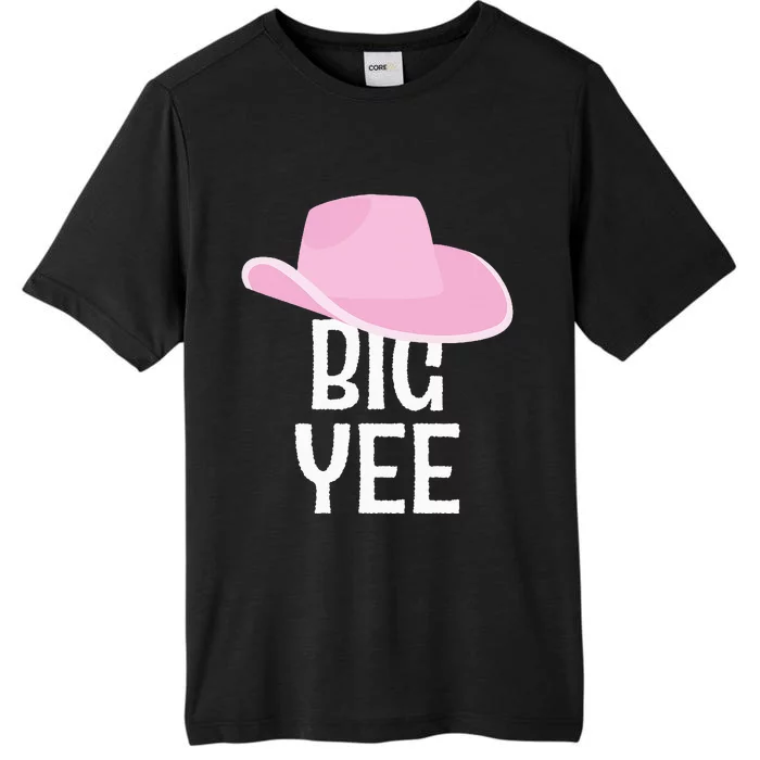 Country Western Theme Reveal Big Yee Cowgirl Hat ChromaSoft Performance T-Shirt