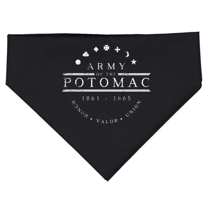 Civil War Union Army Of The Potomac USA-Made Doggie Bandana