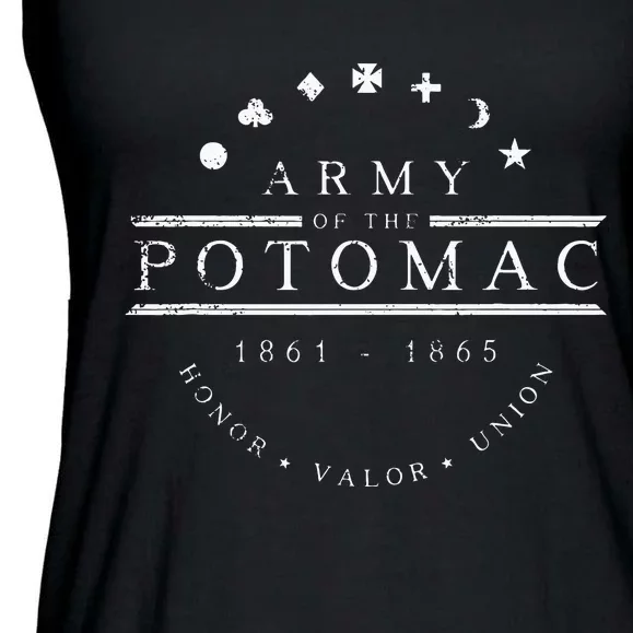 Civil War Union Army Of The Potomac Ladies Essential Flowy Tank