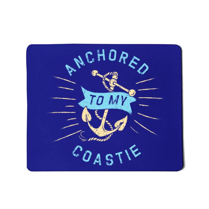 Coastie Wife Us Coast Guard Uscg Gift Anchored To Cool Gift Mousepad