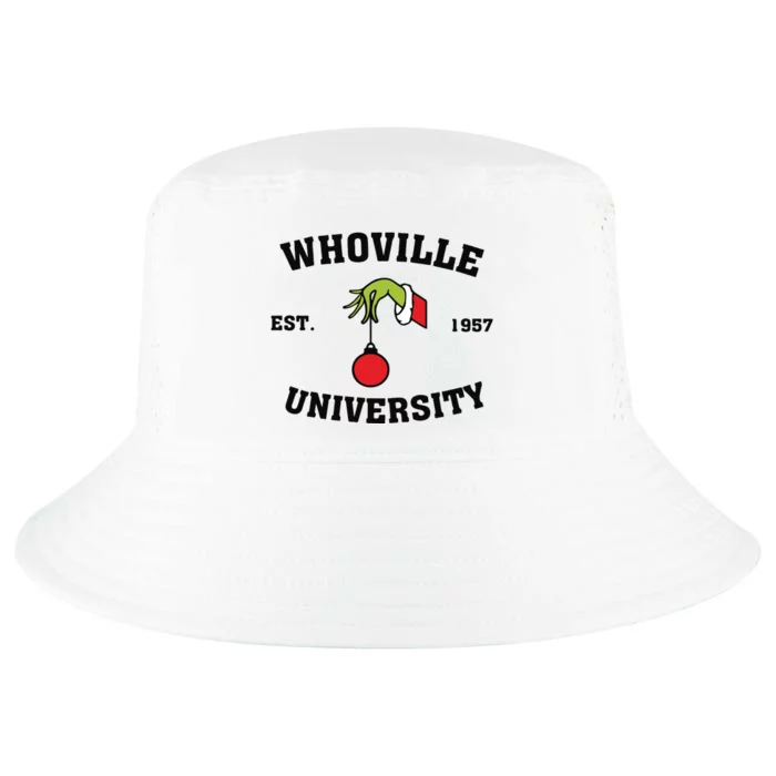 Christmas Whoville University Est 1957 Cool Comfort Performance Bucket Hat