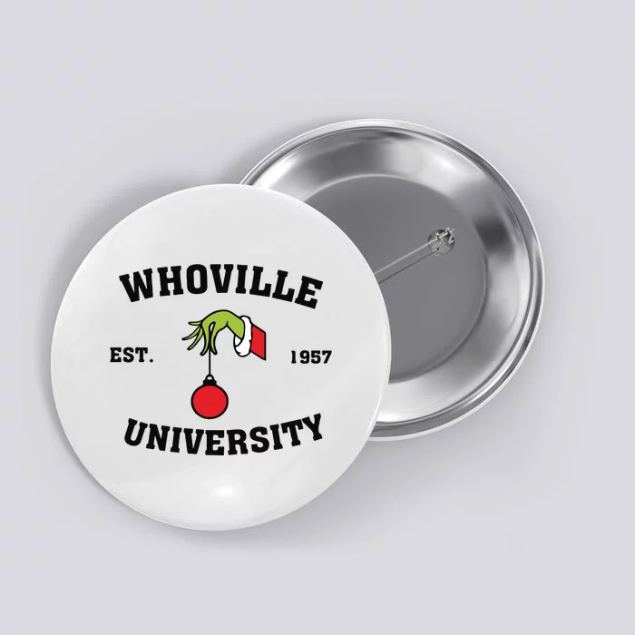 Christmas Whoville University Est 1957 Button