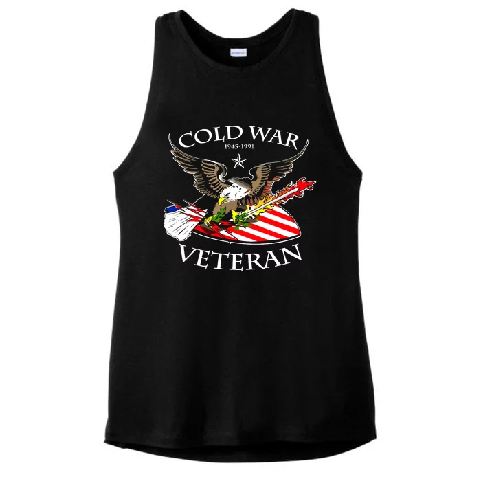 Cold War Veteran Ladies Tri-Blend Wicking Tank