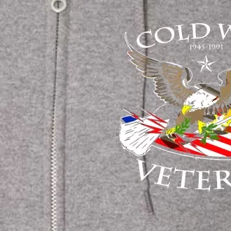 Cold War Veteran Full Zip Hoodie