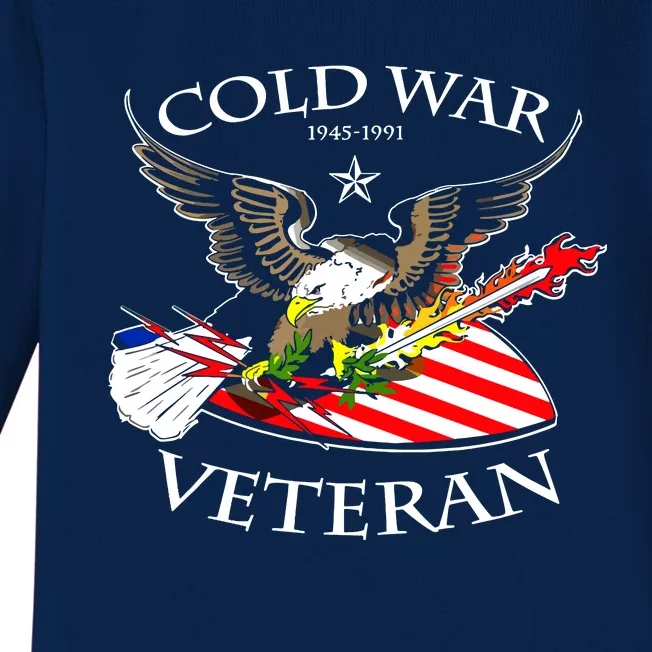 Cold War Veteran Baby Long Sleeve Bodysuit