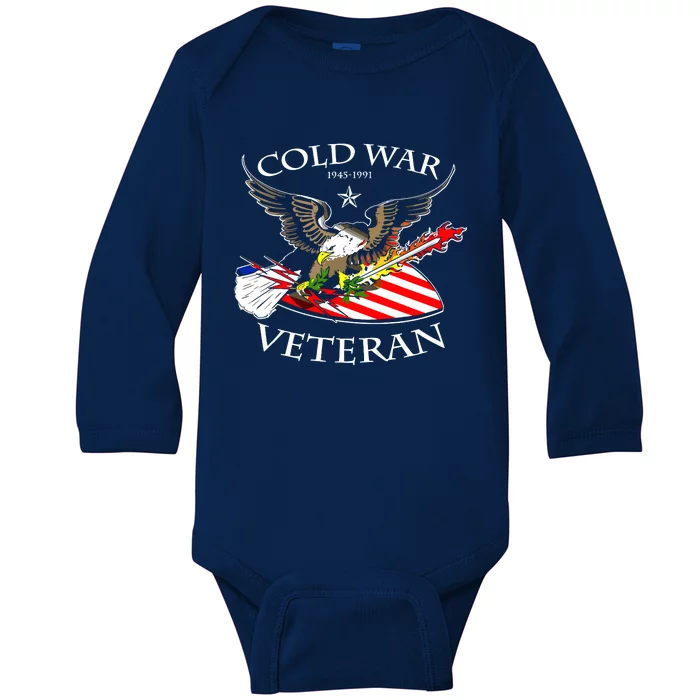 Cold War Veteran Baby Long Sleeve Bodysuit