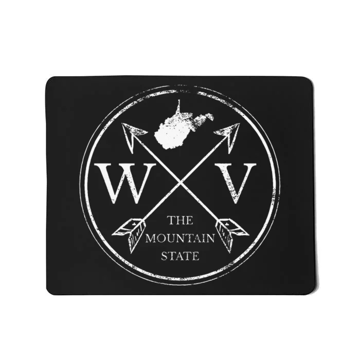 Cute West Virginia WV The Mountain State Mousepad