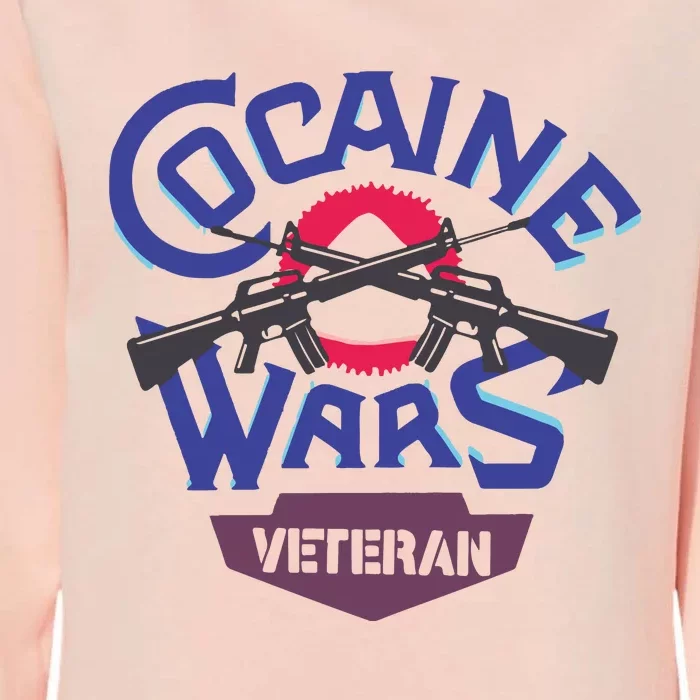 Cocaine Wars Veteran Womens California Wash Sweatshirt