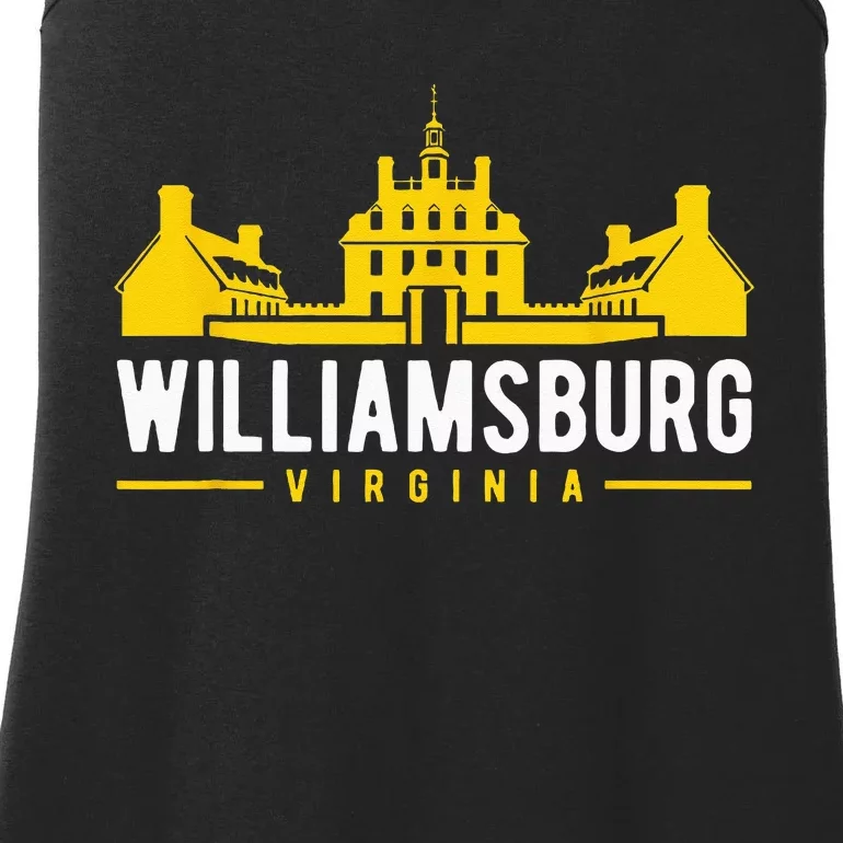 Colonial Williamsburg Virginia Design Ladies Essential Tank