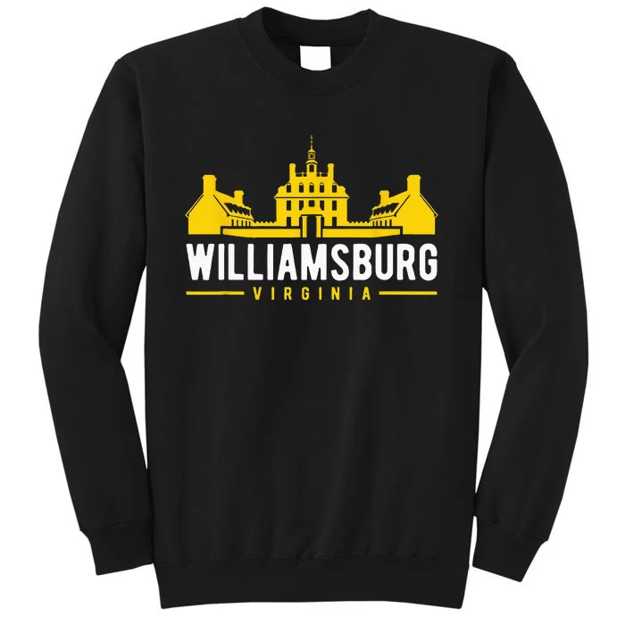 Colonial Williamsburg Virginia Design Tall Sweatshirt