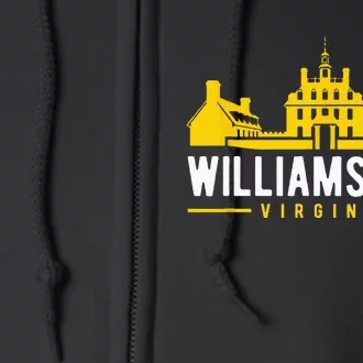 Colonial Williamsburg Virginia Design Full Zip Hoodie