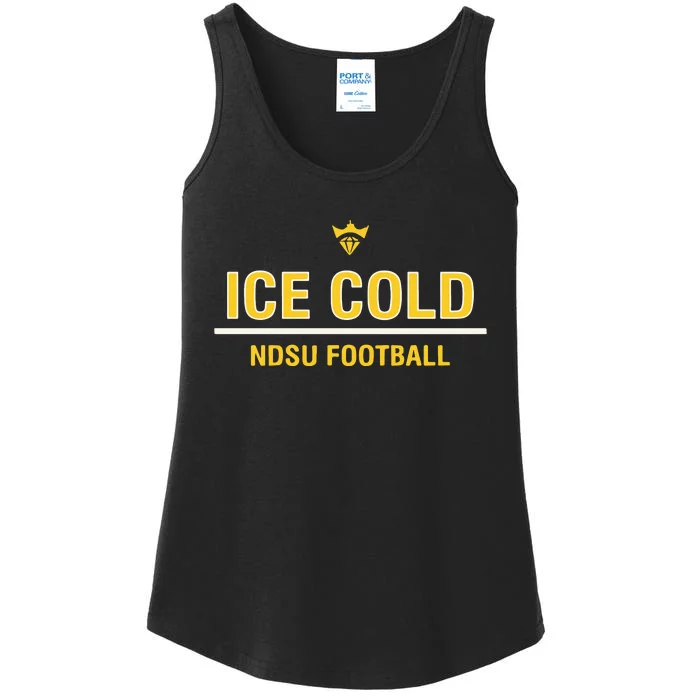 Christian Watson Wearing Ice Cold Ndsu Football Ladies Essential Tank