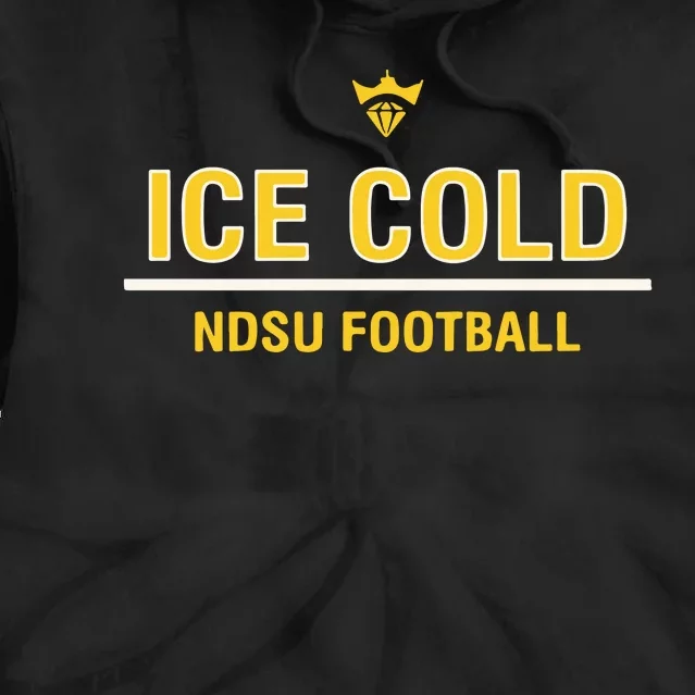 Christian Watson Wearing Ice Cold Ndsu Football Tie Dye Hoodie