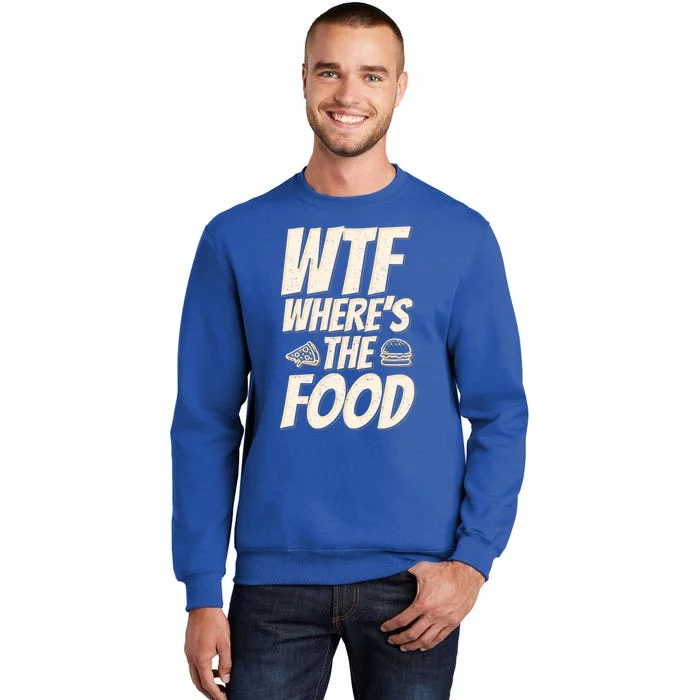 Cool Wtf Where The Food Spicy Food Lover Wine Lovers Great Gift Sweatshirt