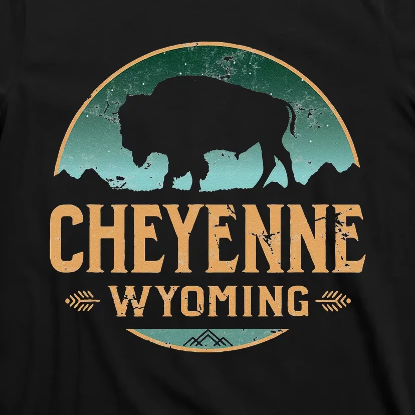 Cheyenne Wyoming WY Buffalo Bison T-Shirt