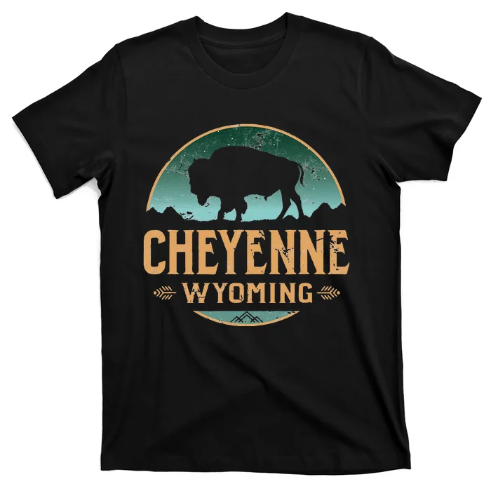 Cheyenne Wyoming WY Buffalo Bison T-Shirt