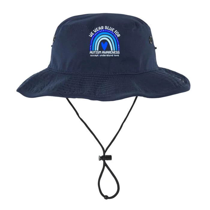 Cute We Wear Blue For Autism Awareness Accept Understand Love Legacy Cool Fit Booney Bucket Hat