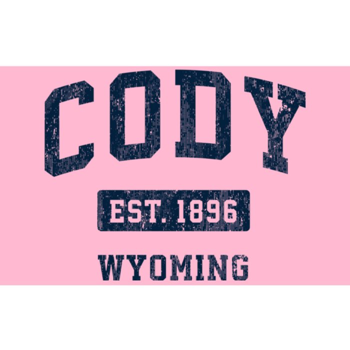 Cody Wyoming Wy Vintage Sports Established Bumper Sticker