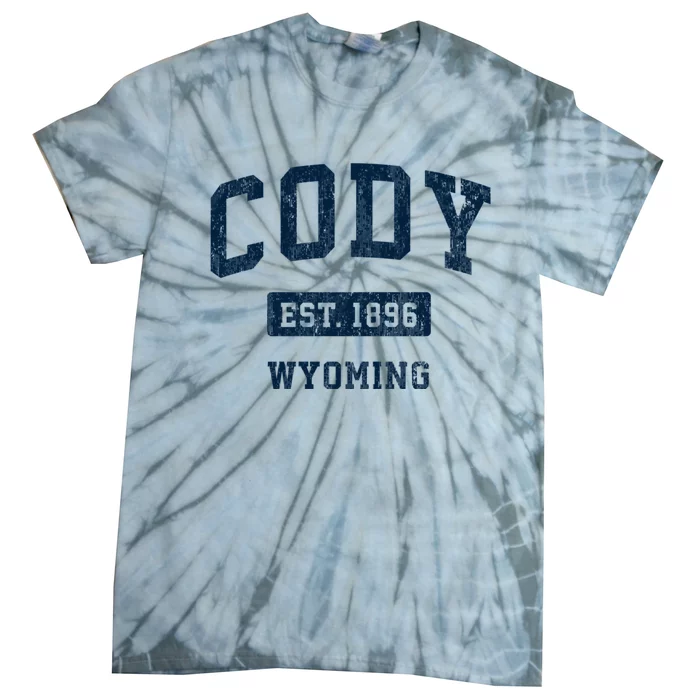 Cody Wyoming Wy Vintage Sports Established Tie-Dye T-Shirt