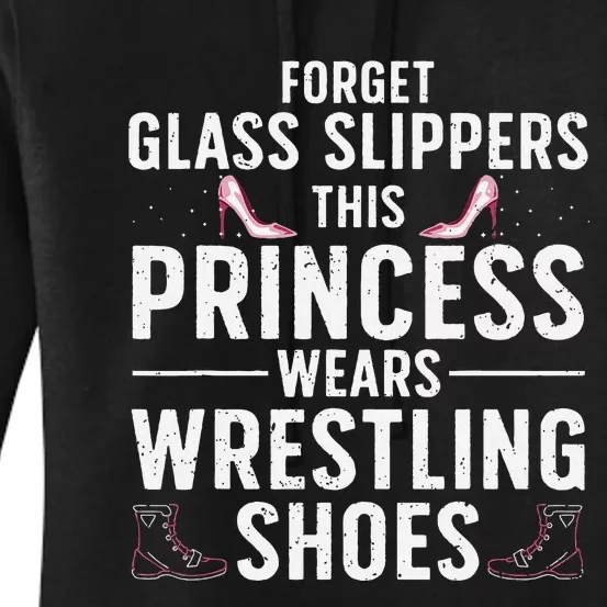 Cool Wrestling Wrestler Princess Sports Women's Pullover Hoodie