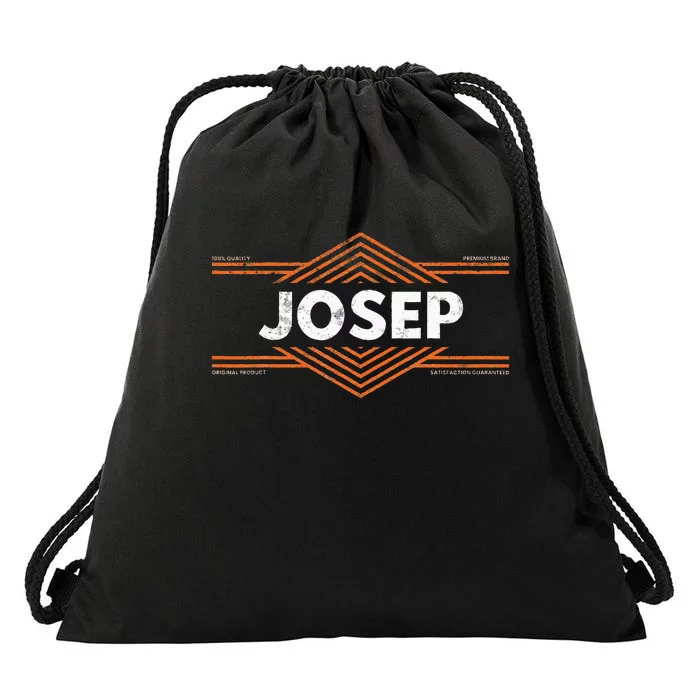 Clothing With Your Name For People Called Josep Drawstring Bag