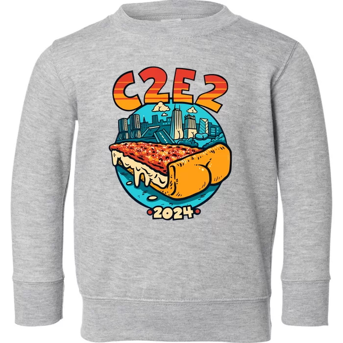 C2e2 X Butts On Things 2024 Toddler Sweatshirt