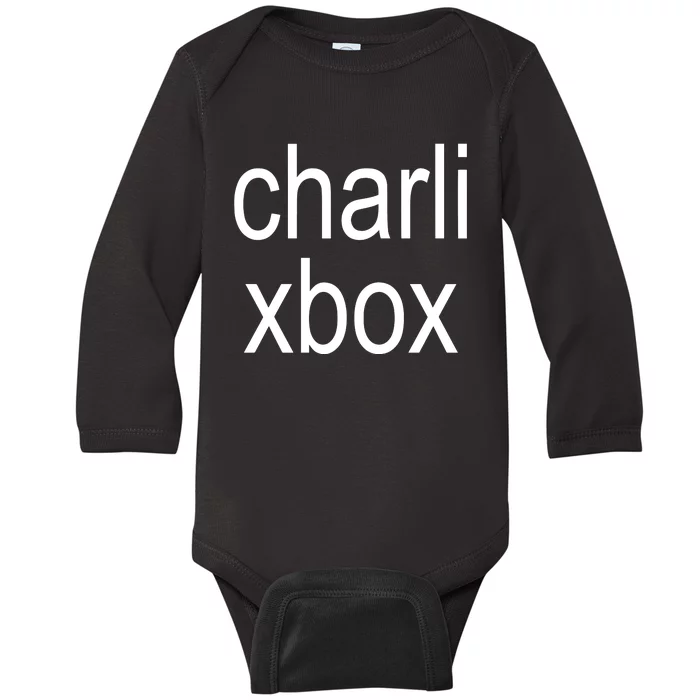 Charli Xcx Charli Xbox Baby Long Sleeve Bodysuit