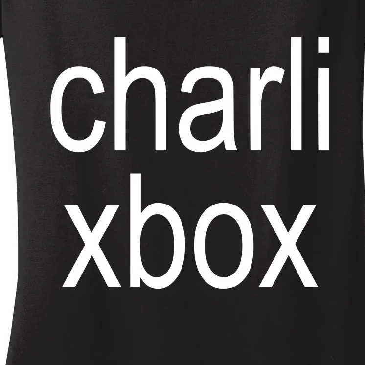 Charli Xcx Charli Xbox Women's V-Neck T-Shirt