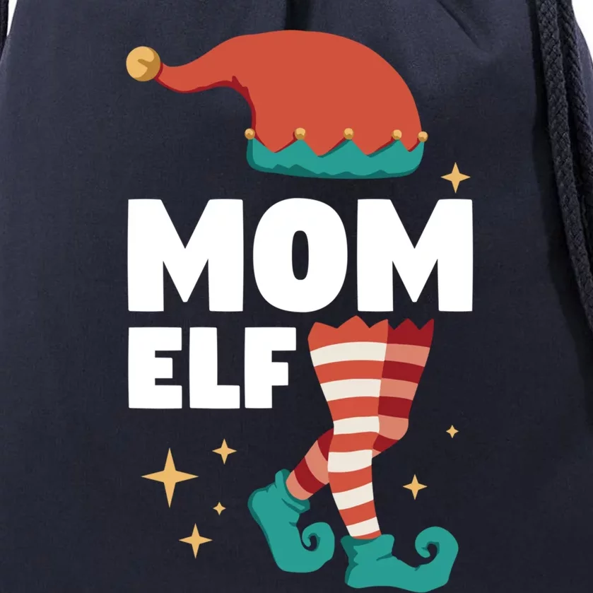 Christmas Xmas Family Matching Mother Mom Elf Cool Gift Drawstring Bag