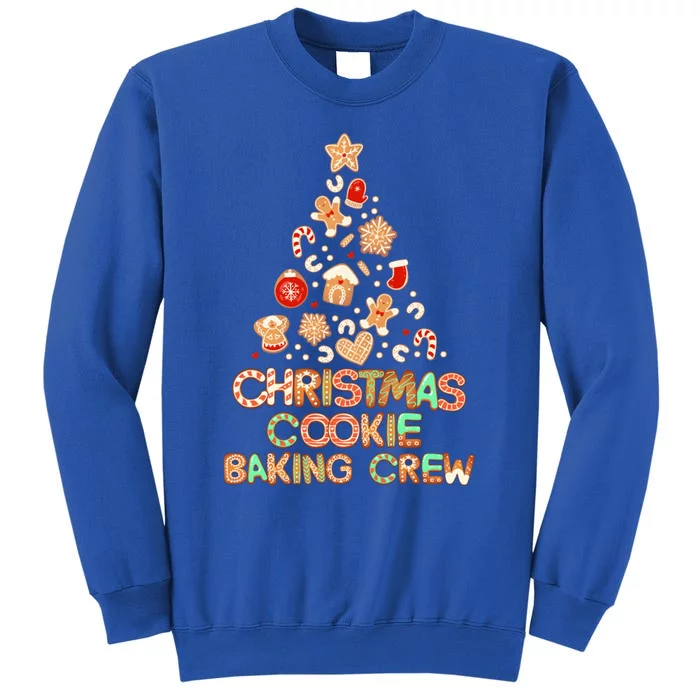 Cute Xmas Family Matching Christmas Cookie Baking Crew Gift Tall Sweatshirt