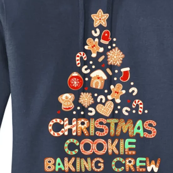 Cute Xmas Family Matching Christmas Cookie Baking Crew Gift Women's Pullover Hoodie