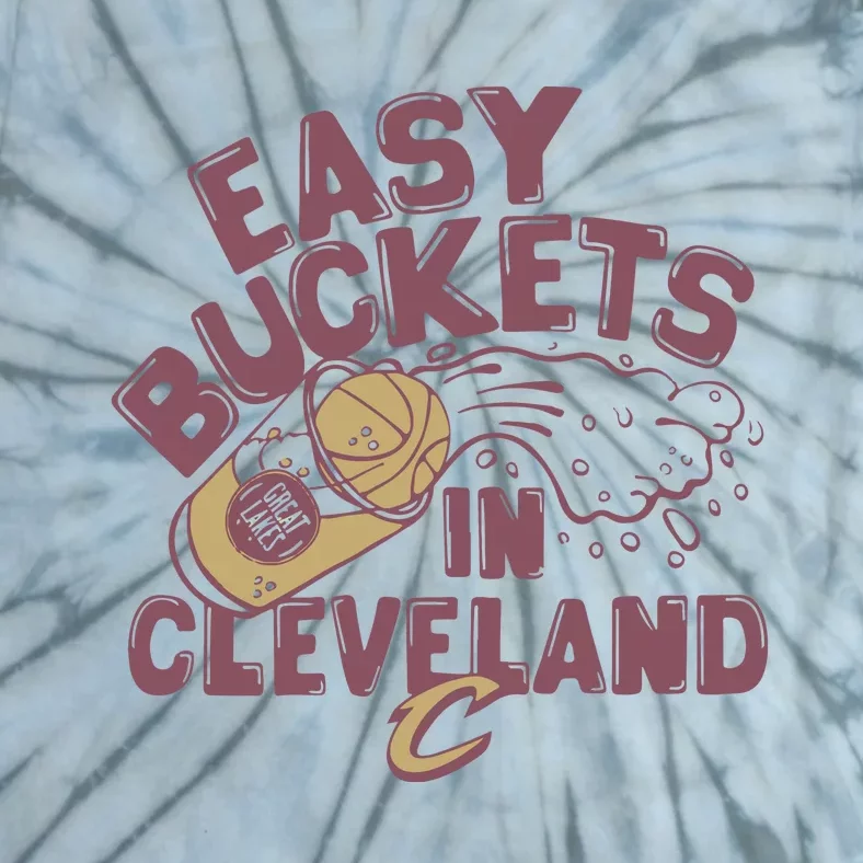 Cavs X Great Lakes Brewing Easy Buckets Tie-Dye T-Shirt