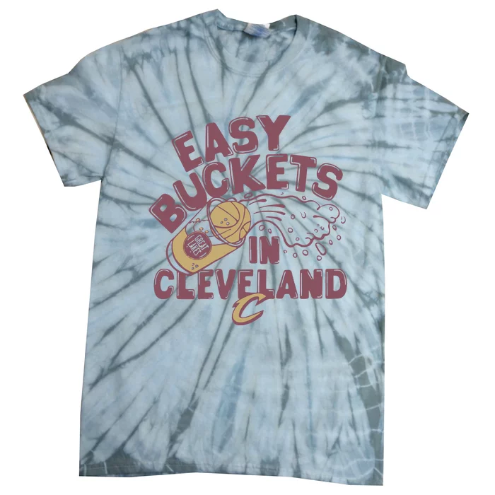 Cavs X Great Lakes Brewing Easy Buckets Tie-Dye T-Shirt