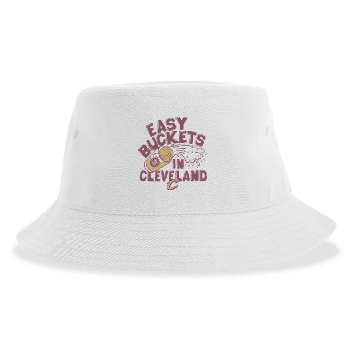 Cavs X Great Lakes Brewing Easy Buckets Sustainable Bucket Hat