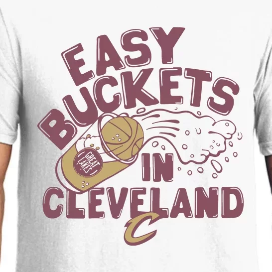 Cavs X Great Lakes Brewing Easy Buckets Pajama Set