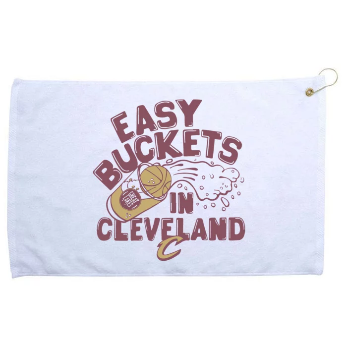 Cavs X Great Lakes Brewing Easy Buckets Grommeted Golf Towel